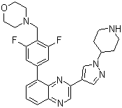 NVP-BSK 805分子结构 (CAS 1092499-93-8)