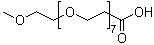 4,7,10,13,16,19,22,25-八氧杂二十六烷酸分子结构 (CAS 1093647-41-6)