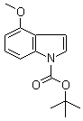 4-Methoxy-1H-indole-1-carboxylic acid tert-butyl ester molecular structure (CAS 1093759-59-1)