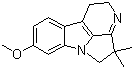 哈尔马利定碱分子结构 (CAS 109794-97-0)