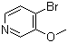 4-Bromo-3-methoxypyridine molecular structure (CAS 109911-38-8)