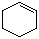 Cyclohexene molecular structure (CAS 110-83-8)