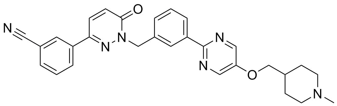 Tepotinib molecular structure (CAS 1100598-32-0)