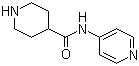 N-(吡啶-4-基)哌啶-4-甲酰胺分子结构 (CAS 110105-35-6)