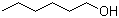 Hexyl alcohol molecular structure (CAS 111-27-3)