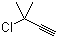 3-Chloro-3-methyl-1-butyne molecular structure (CAS 1111-97-3)