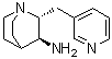 (2R,3S)-2-(3-Pyridinylmethyl)-1-azabicyclo[2.2.2]octan-3-amine molecular structure (CAS 1111942-14-3)