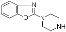 2-哌嗪基-1,3-苯并恶唑分子结构 (CAS 111628-39-8)