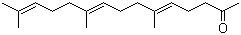 Farnesyl acetone molecular structure (CAS 1117-52-8)