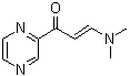 3-(二甲基氨基)-1-(2-吡嗪基)-2-丙烯-1-酮分子结构 (CAS 111781-53-4)