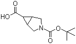 3-Azabicyclo[3.1.0]hexane-3,6-dicarboxylic acid 3-tert-butyl ester molecular structure (CAS 1119512-39-8)