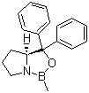 (S)-2-Methyl-CBS-oxazaborolidine molecular structure (CAS 112022-81-8)