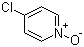 4-氯吡啶 N-氧化物分子结构 (CAS 1121-76-2)