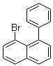 1-溴-8-苯基萘分子结构 (CAS 1121545-24-1)