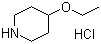 4-Ethoxypiperidine hydrochloride molecular structure (CAS 1122-87-8)
