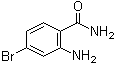 2-氨基-4-溴苯甲酰胺分子结构 (CAS 112253-70-0)