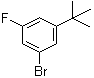 1-溴-3-叔丁基-5-氟苯分子结构 (CAS 1123172-38-2)