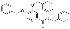 4,5-二苄氧基吡啶-2-甲酸苄酯分子结构 (CAS 112334-42-6)
