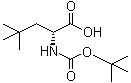 N-[(叔丁氧基)羰基]-4-甲基-D-亮氨酸分子结构 (CAS 112695-98-4)