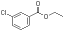 3-氯苯甲酸乙酯分子结构 (CAS 1128-76-3)