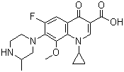 加替沙星分子结构 (CAS 112811-59-3)