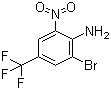 4-Amino-3-bromo-5-nitrobenzotrifluoride molecular structure (CAS 113170-71-1)