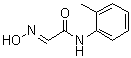 2-(羟基亚胺基)-N-(2-甲基苯基)乙酰胺分子结构 (CAS 1132-03-2)