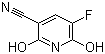 2,6-二羟基-5-氟-3-氰基吡啶分子结构 (CAS 113237-18-6)
