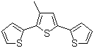 3'-甲基-2,2':5',2''-三联噻吩分子结构 (CAS 113386-76-8)
