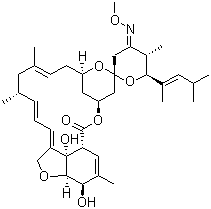 莫西菌素分子结构 (CAS 113507-06-5)