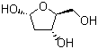 2-脱氧-alpha-L-赤式戊呋喃糖分子结构 (CAS 113890-35-0)