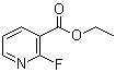 2-氟烟酸乙酯分子结构 (CAS 113898-56-9)