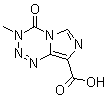 Temozolomide-8-carboxylic acid molecular structure (CAS 113942-30-6)