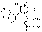 双吲哚马来酰亚胺 V分子结构 (CAS 113963-68-1)