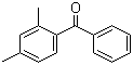 2,4-二甲基二苯甲酮分子结构 (CAS 1140-14-3)