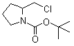 2-(Chloromethyl)-1-pyrrolidinecarboxylic acid tert-butyl ester molecular structure (CAS 1142400-61-0)