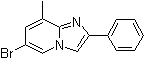 6-Bromo-8-methyl-2-phenylimidazo[1,2-a]pyridine molecular structure (CAS 1146911-28-5)