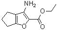3-Amino-5,6-dihydro-4H-cyclopenta[b]furan-2-carboxylic acid ethyl ester molecular structure (CAS 1148116-15-7)