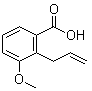 3-(甲氧基)-2-(2-丙烯-1-基)苯甲酸分子结构 (CAS 1149383-57-2)