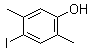 4-碘-2,5-二甲基苯酚分子结构 (CAS 114971-53-8)
