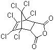 Chlorendic anhydride molecular structure (CAS 115-27-5)