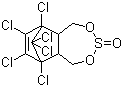 硫丹分子结构 (CAS 115-29-7)
