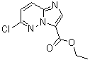 6-Chloroimidazo[1,2-b]pyridazine-3-carboxylic acid ethyl ester molecular structure (CAS 1150566-27-0)