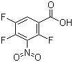 2,4,5-三氟-3-硝基苯甲酸分子结构 (CAS 115549-15-0)