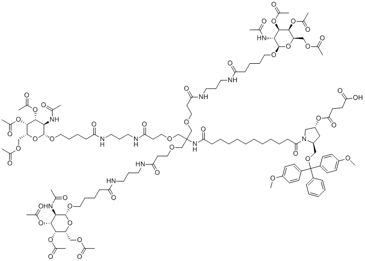 GalNac-L96 molecular structure (CAS 1159408-61-3)