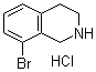8-溴-1,2,3,4-四氢异喹啉盐酸盐分子结构 (CAS 1159813-53-2)
