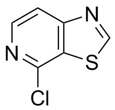 4-氯[1,3]噻唑并[5,4-c]吡啶分子结构 (CAS 1159828-95-1)
