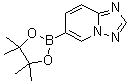 [1,2,4]三唑并[1,5-a]吡啶-6-硼酸频哪醇酯分子结构 (CAS 1160790-18-0)