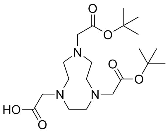 NOTA-双(叔丁基)酯分子结构 (CAS 1161415-28-6)