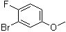 3-溴-4-氟苯甲醚分子结构 (CAS 1161497-23-9)